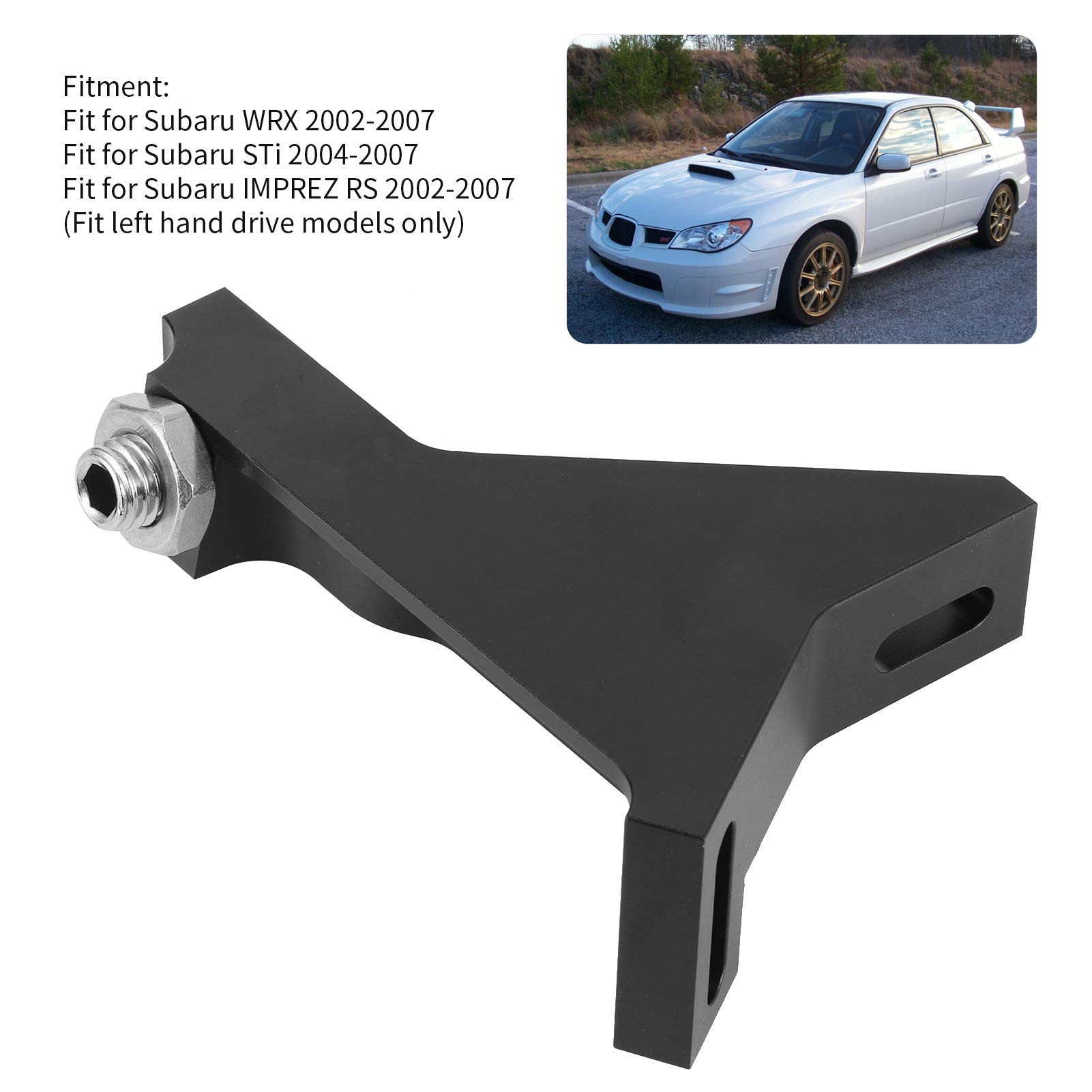 OUKENS Staffa di Supporto Pompa Freno, Staffa Pompa Freno Adatta Per Subaru WRX IMPREZ RS 2002-2007 STi 2004-2007