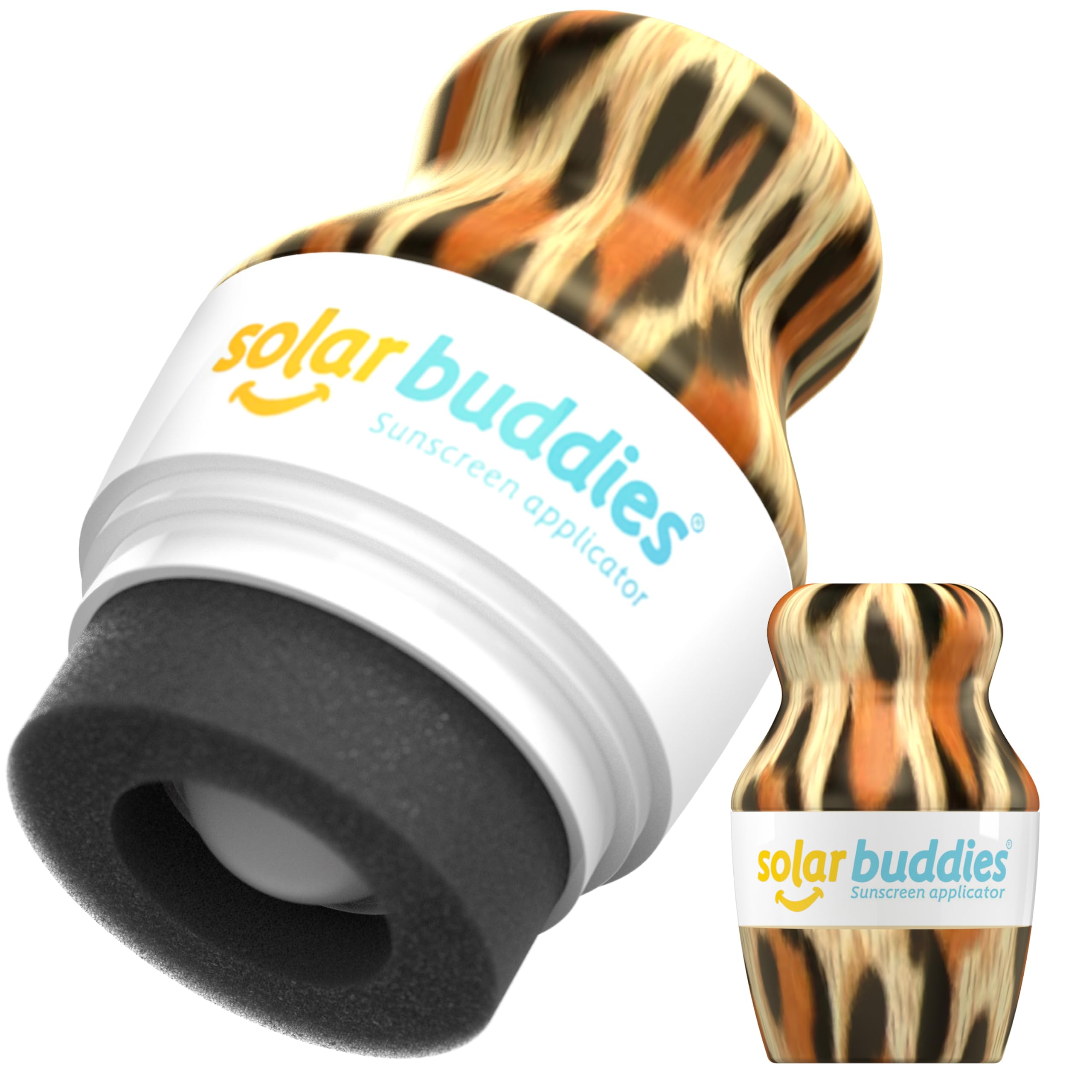 Solar Buddies Sunscreen Applicator - Nude - Refillable Roll on Sponge Sunscreen, Suncream & Lotion Applicator For Kids, Adults & Families - Holds 3.4fl oz, Perfect Size for Travel — view 15