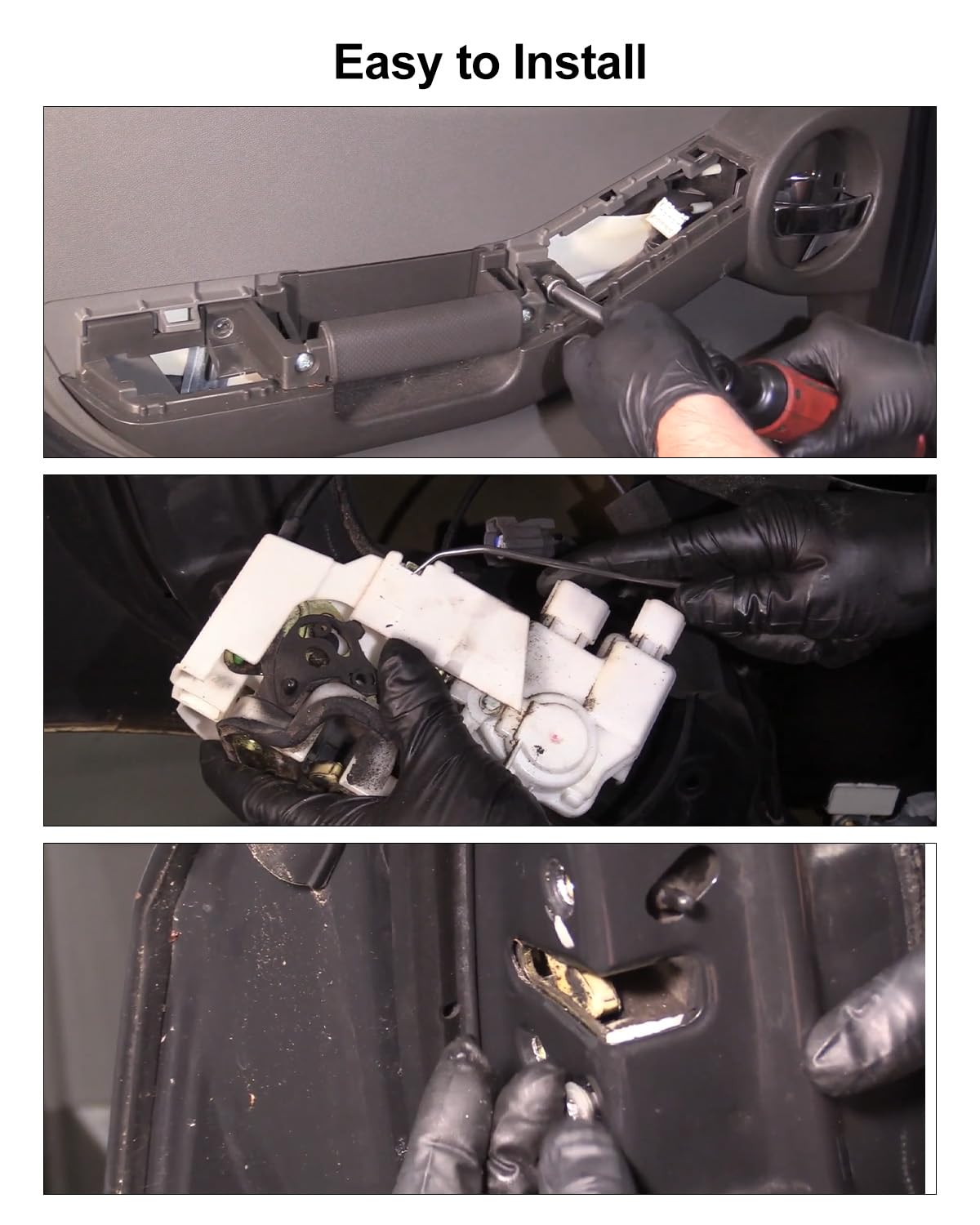 Rear Right Side Door Lock Actuator Latch Fit for Nissan Xterra 2005-2015 Replace 82500-ZP70A 82500ZP70A 82500-EA000