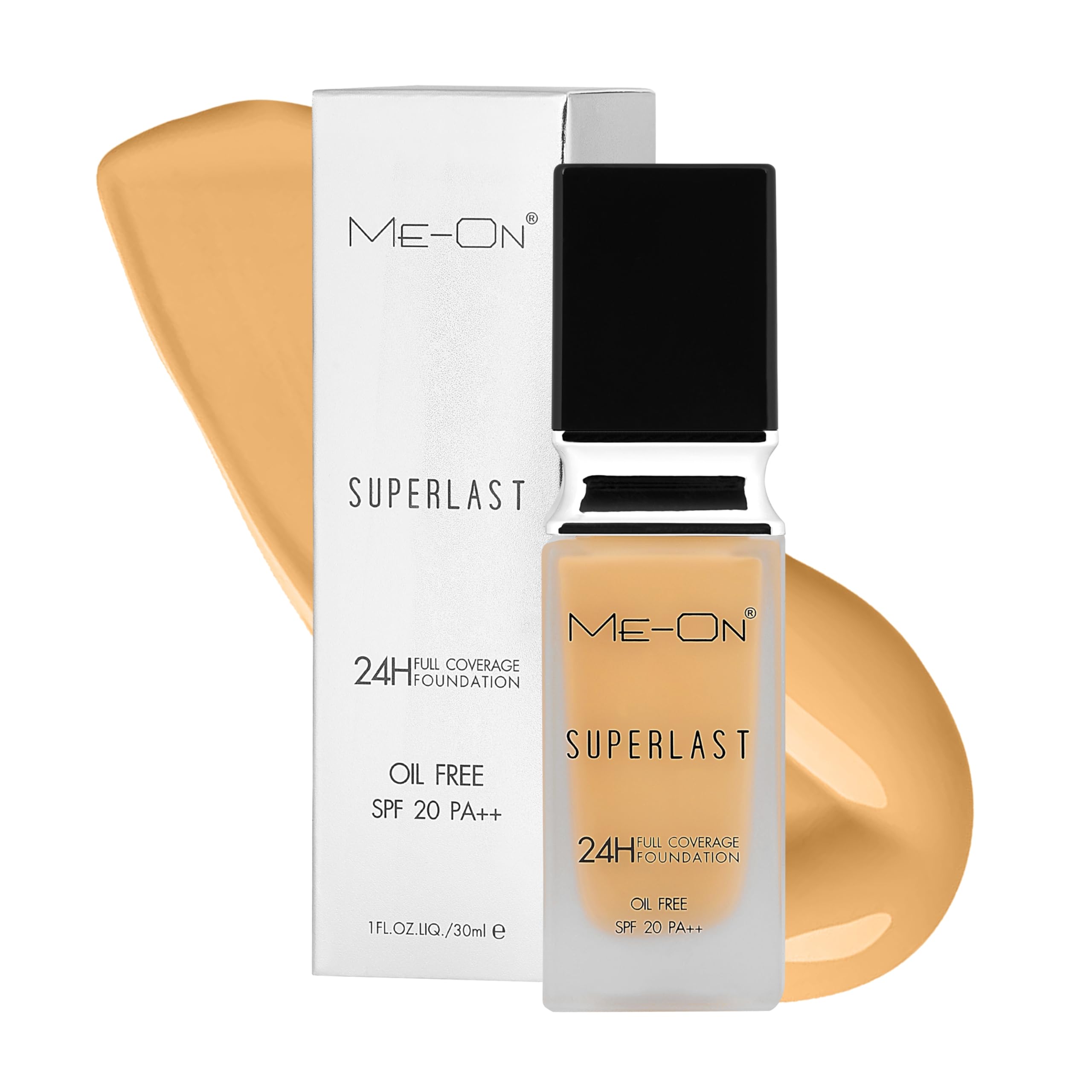 Buy ME-ON Superlast Foundation, SPF 20 PA++ (23 Skin Beige, 30 ML