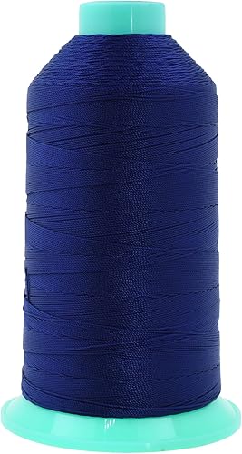 Miniatura 306 de Mandala Crafts Hilos de coser resistentes de nailon consolidado, hilo para tejer jeans de cuero, hilos de tapicería marina al aire libre, Beige