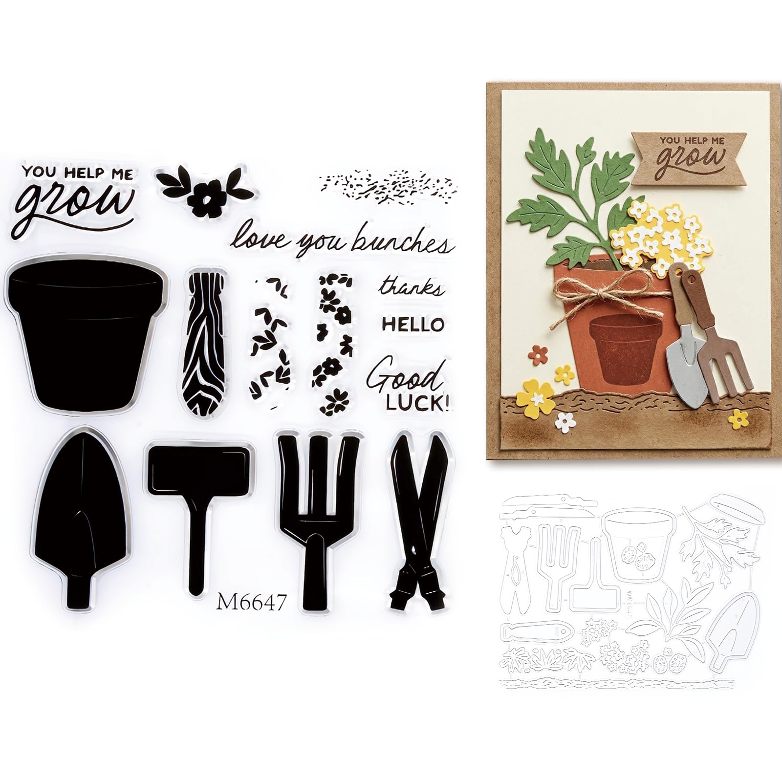 2025-2026 Stamps and Dies for Card Making, Stamps and Dies Set 2025 for Christmas and Halloween, Die Cut DIY Various Festivals Album Scrapbooking Birthdays Greeting Card (6648) — view 16