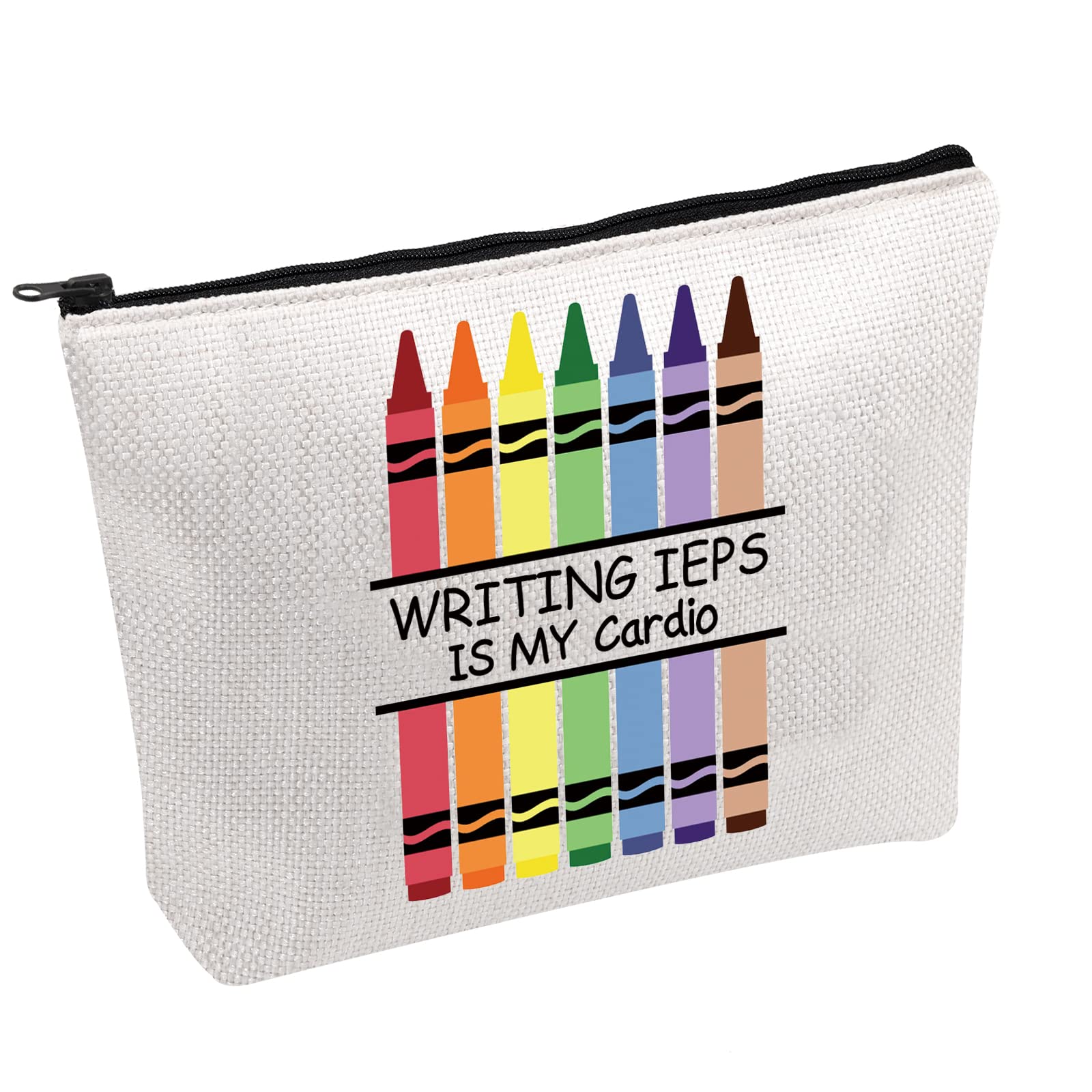 Teacher Pen Pouches Writing IEPS is My Cardio Storage Bag Teacher Appreciation Gift, Writing Ieps-b