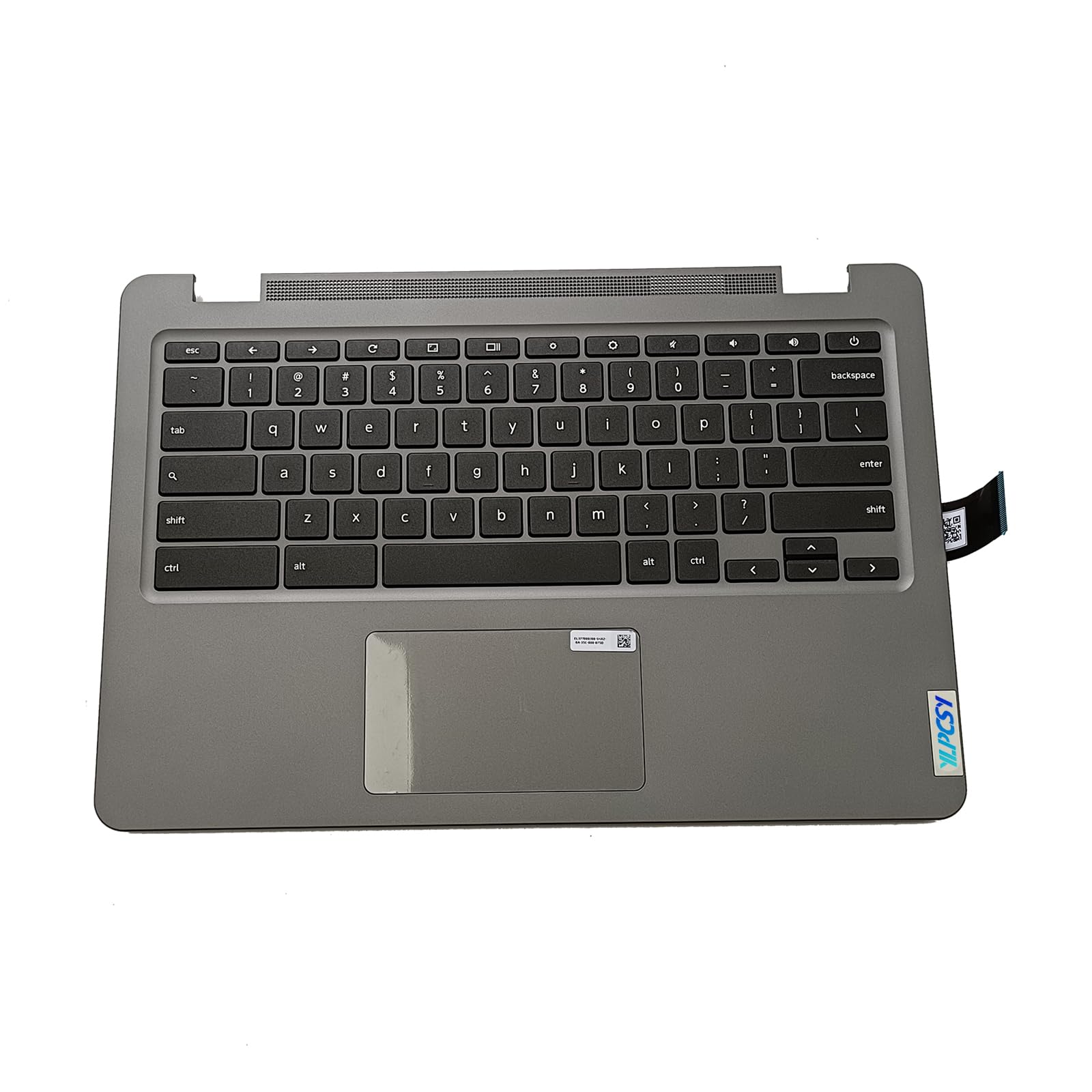Replacement for Lenovo 14e Chromebook Gen 2 82M1 82M2 Laptop Upper Top Cover Case Palmrest Backlit US Keyboard Touchpad Assembly Part 5M11C89153