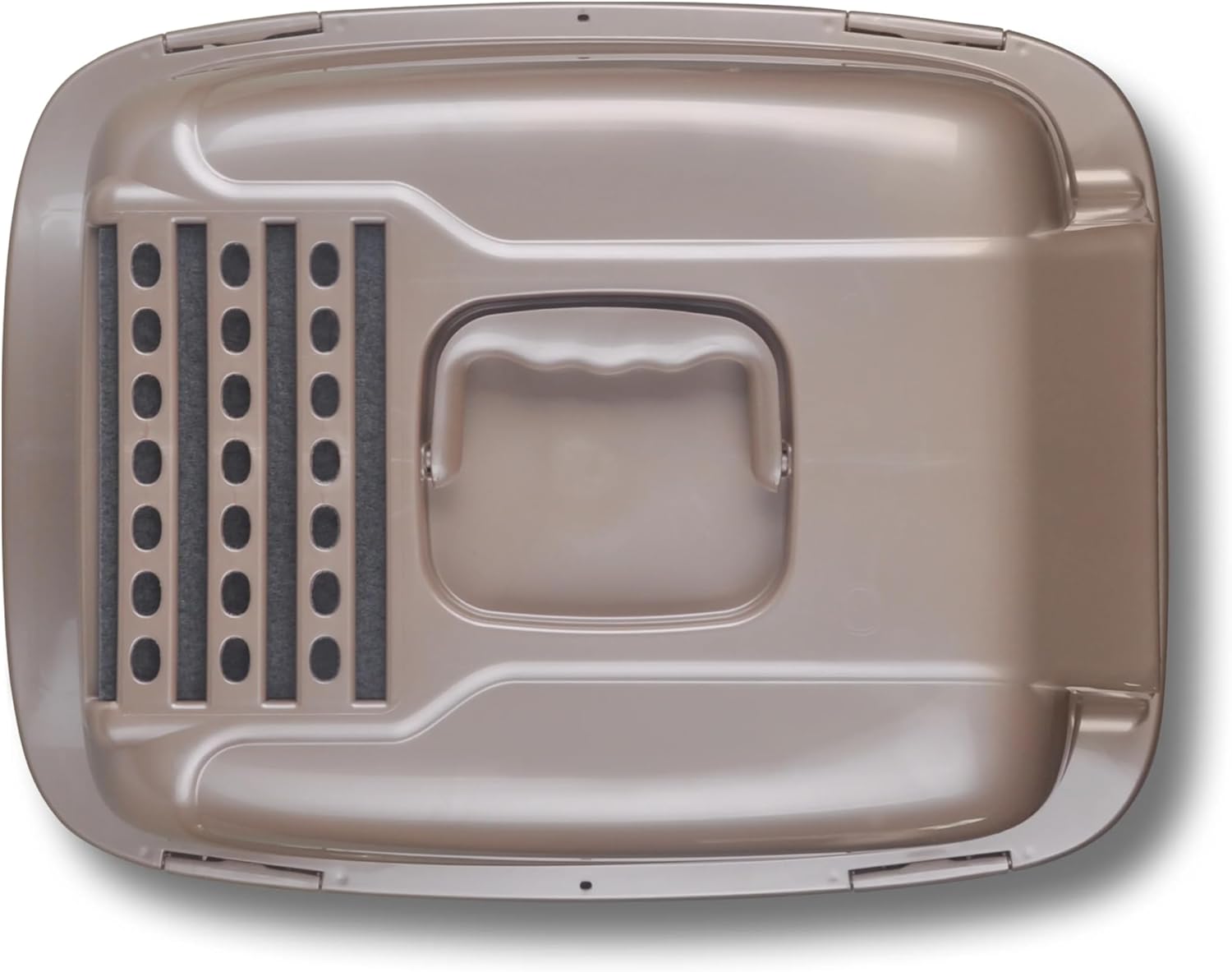 Sifting Enclosed Cat Litter Box for Large Cats, Extra Large Hooded Litter Pan with Sifter Tray & Scoop, High Sides for Less Mess, Anti-Tracking & Odor Control, Easy Clean
