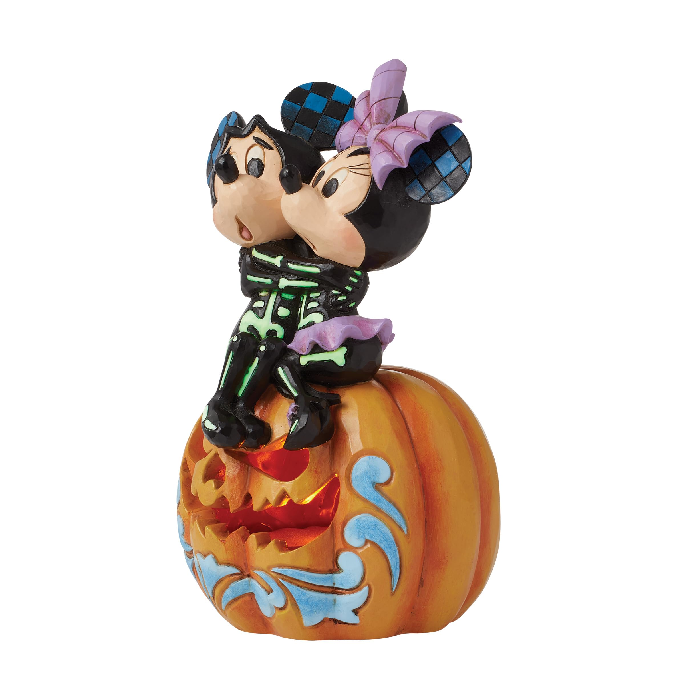 Disney Traditions Figurine LED Mickey et Minnie