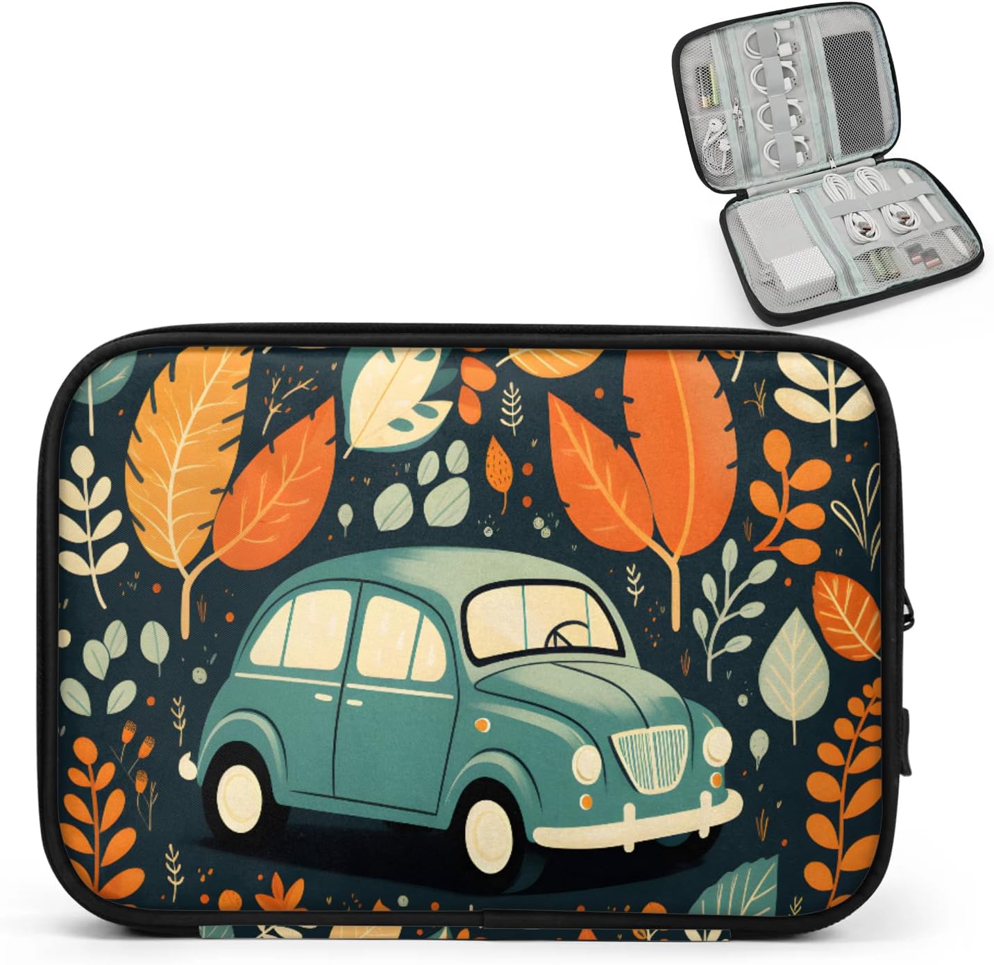 Cartoon Car Cable Storage Bag