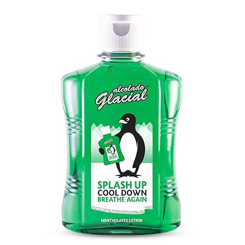 Alcolado Loción Glacial Mentolada Splash -16oz