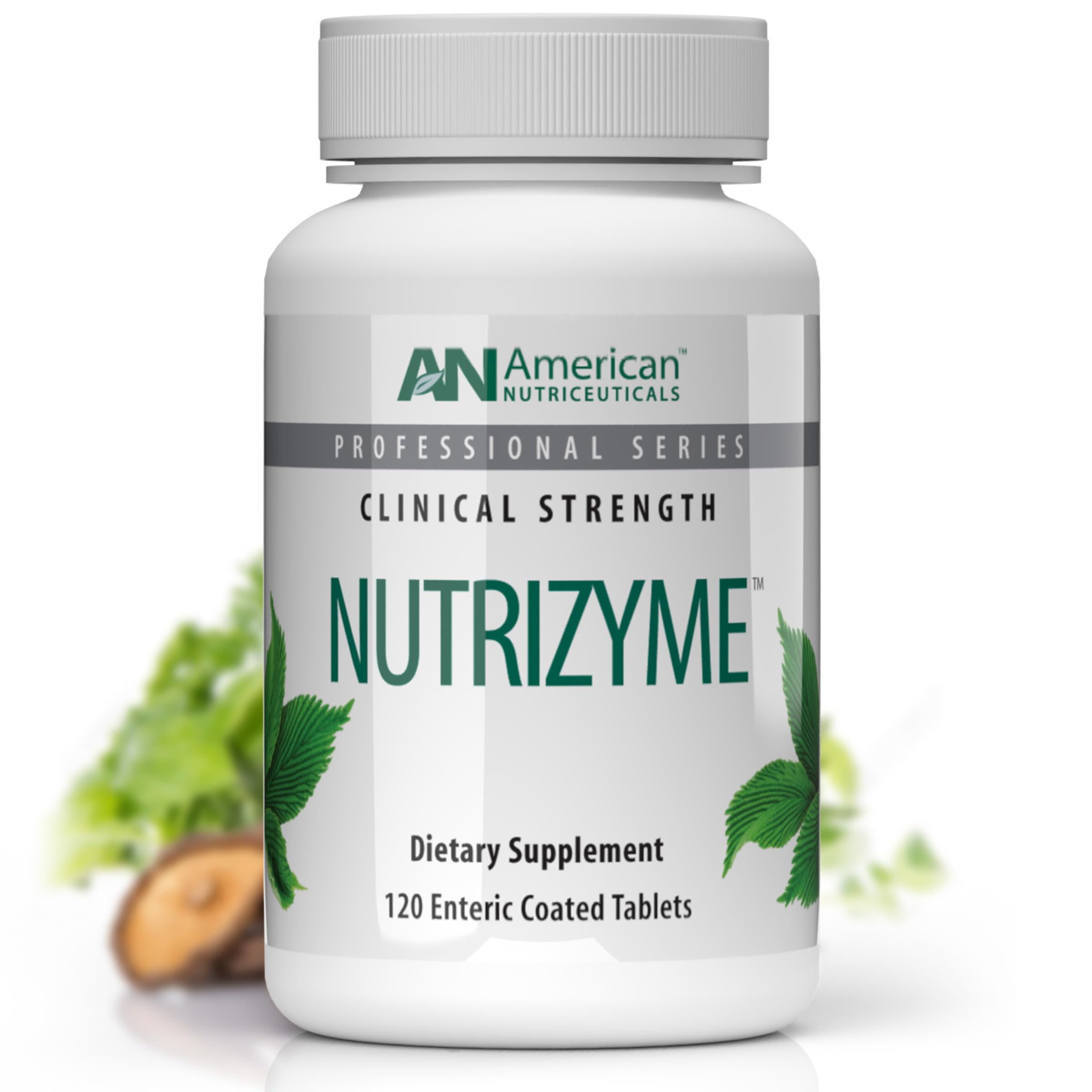 American Nutriceuticals – Nutrizyme – 120 Tablets – Professionally Formulated Proteolytic Enzyme Complex – Supports Immunity, Circulation & Metabolic Balance