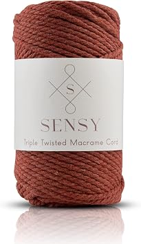 SENSY Premium 3 B k m Pamuk Taranan Makrome Makrame Halat Hobi Ipi   B k m Kiremit
