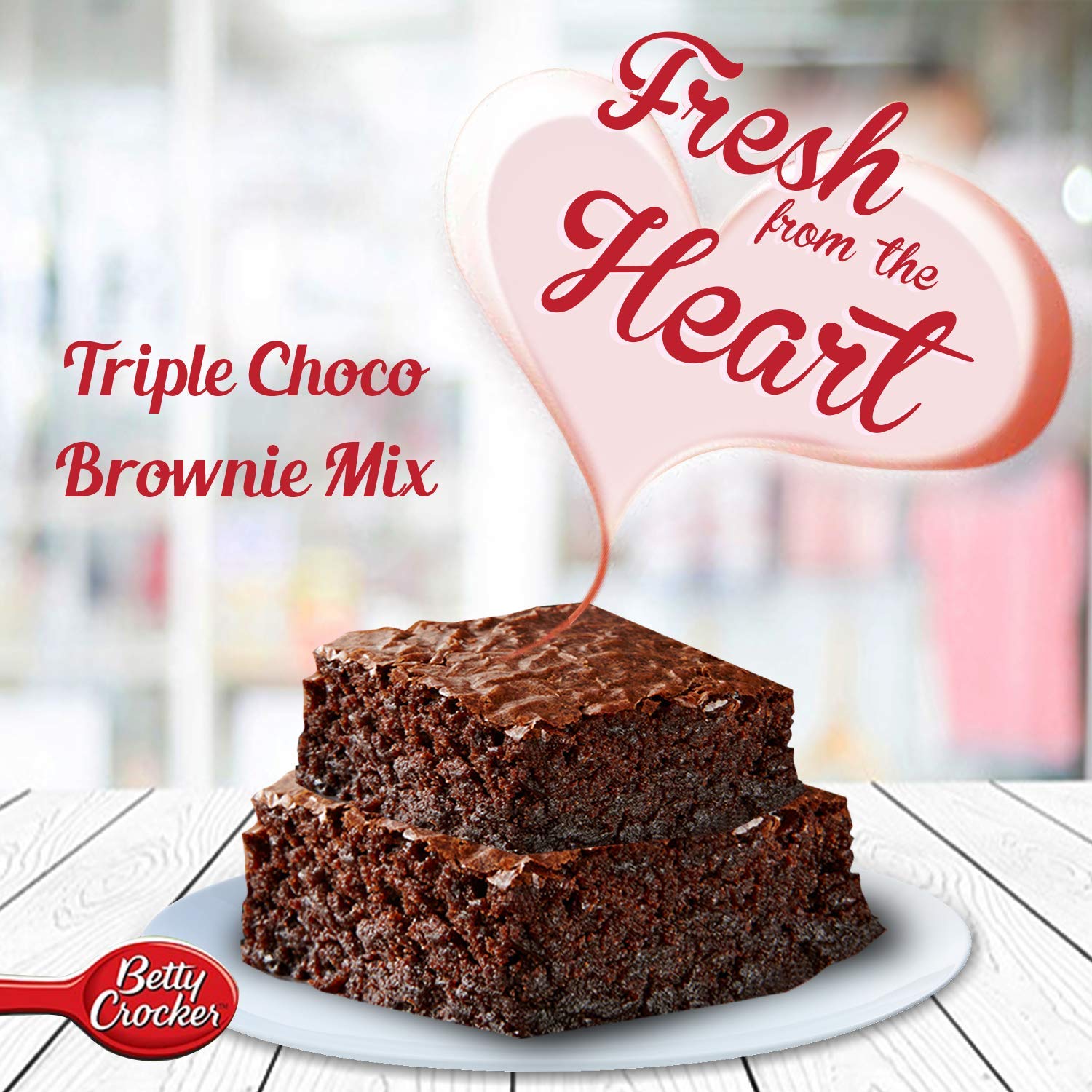 Betty Crocker Super Moist Cake Mix, French Vanilla Flavor 520 G And Cake Mix, Triple Chocolate Brownie, 425 Gram 4