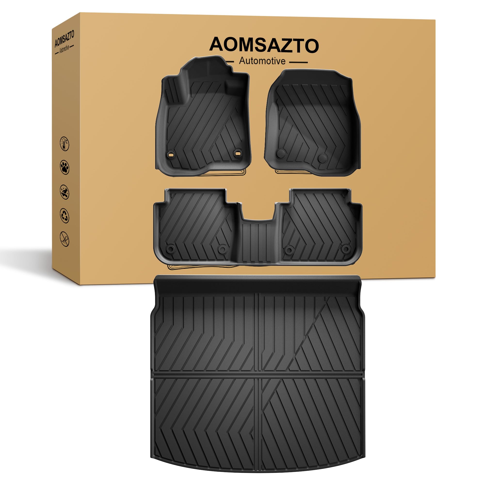 Amazon | 全天候型フロアマット ホンダ CR-V 2026 2025 2024 2023用 