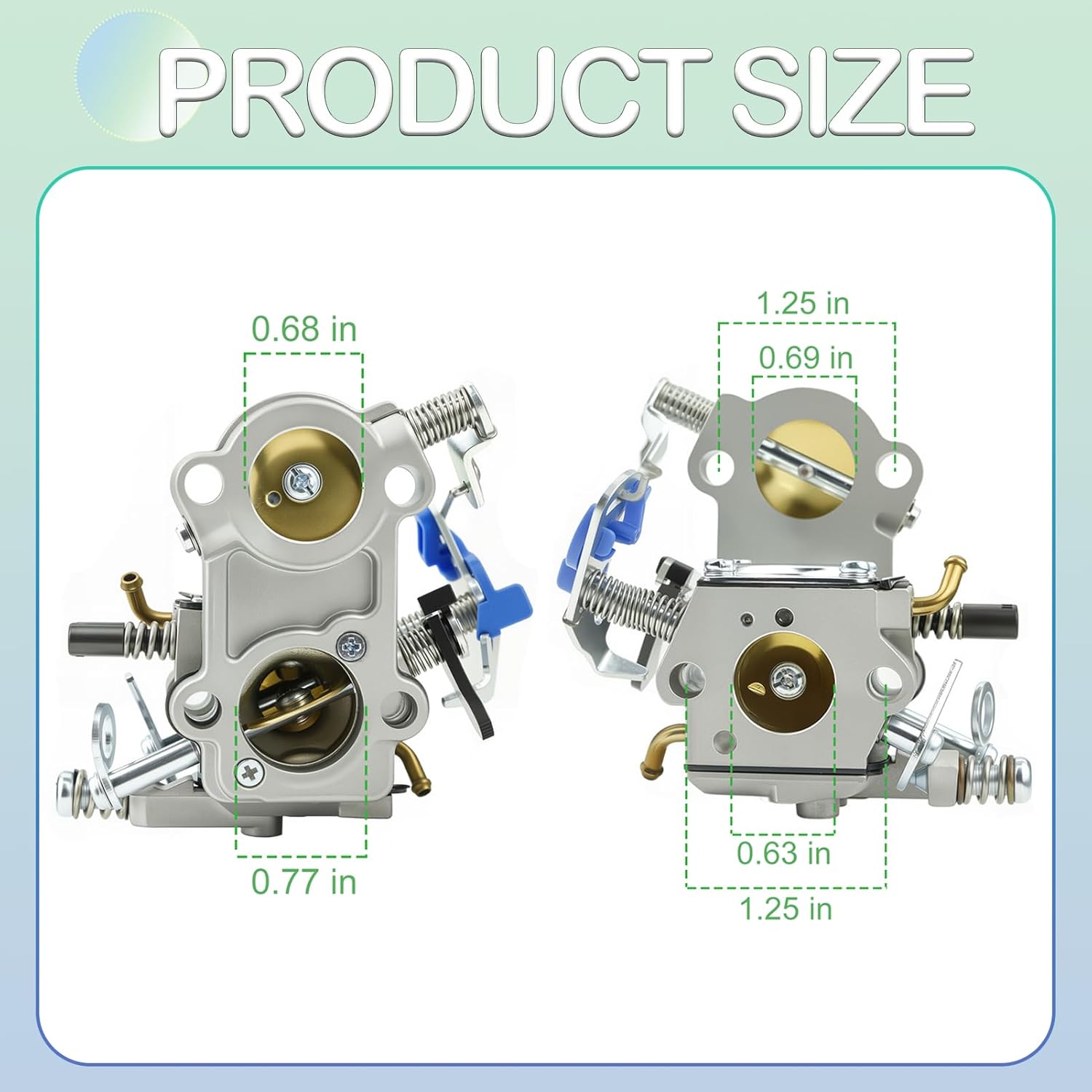 455 Rancher Carburetor Kit Compatible With Husqvarna 455 460 455E 461 Rancher C1M-EL35 For Jonsered CS2255 WTA29 WTEA-1-1 Replace OEM 544883001 544227401 544312901 544888301 Chainsaw Parts