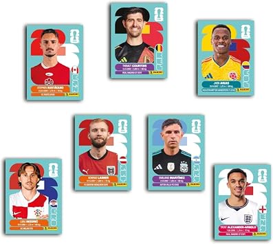 Panini FIFA World Cup 2026 Sticker 50-Packets Booster Pack, Multicolor
