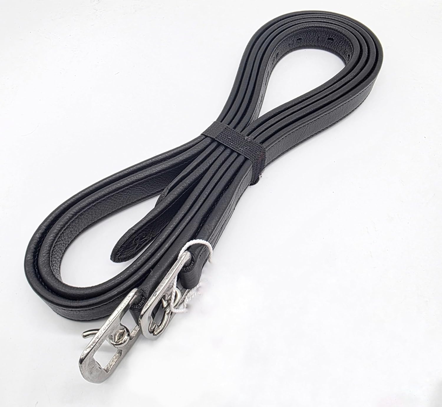 Premium Soft Leather Stirrup for Child Non Stretch 3/4 Inch Wide Black Sizes 24 28 32 36 (32")