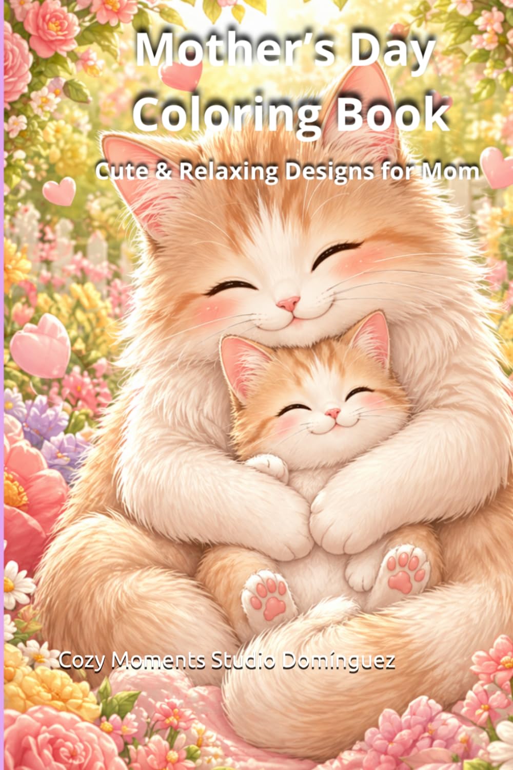 Mother’s Day Coloring Book: Cute and Relaxing Designs for Mom | Stress Relief and Mindfulness