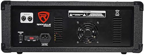 Vista 26 de Rockville - Paquete de Sistema PA Mezclador/Amp