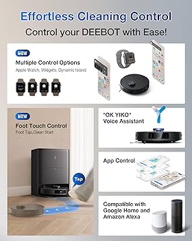 その他 Ecovacs robotics ECOVACS T30S: 11000Pa Self-Emptying Robot with Hot Water Mop