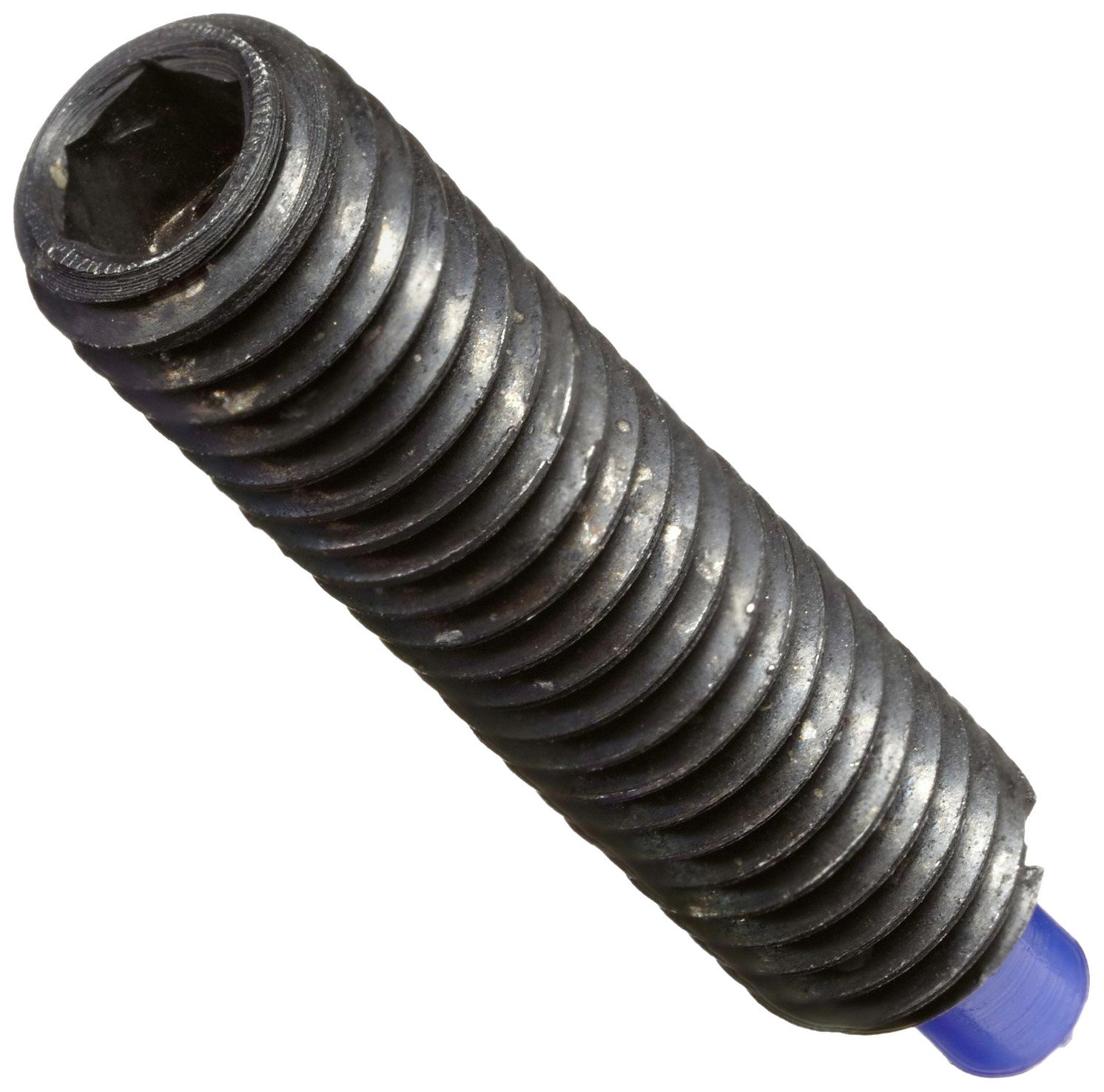Jergens 30472 Steel Spring Plunger With Delrin Tip, Metric, Low Carbon