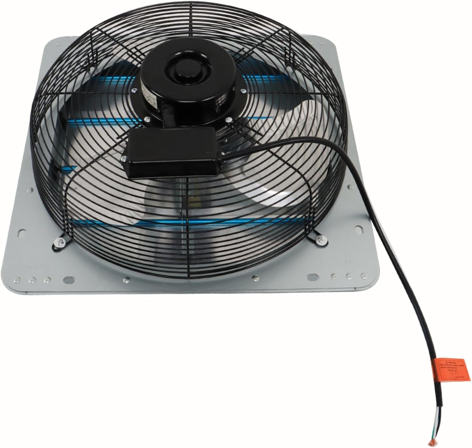 HOSTIC 16 Inch Aluminum Blades Fan Wall Mounted Shutter Suitable for Basement Greenhouse Shed Attic Garage