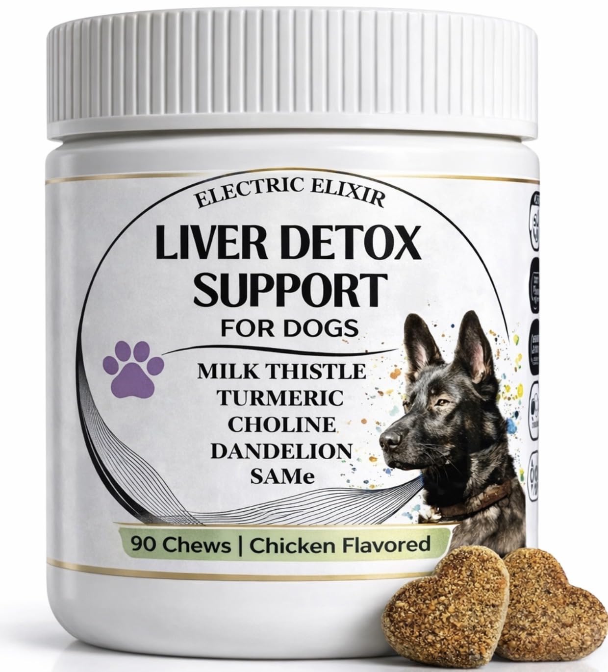 Electric Elixir Advanced Liver Support Chews