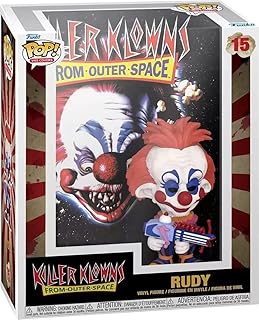 Funko Killer Klowns from Outer Space Rudy Pop! Vinyl Collectible Figure in VHS Cover Display Case - Limited Edition Exclusive