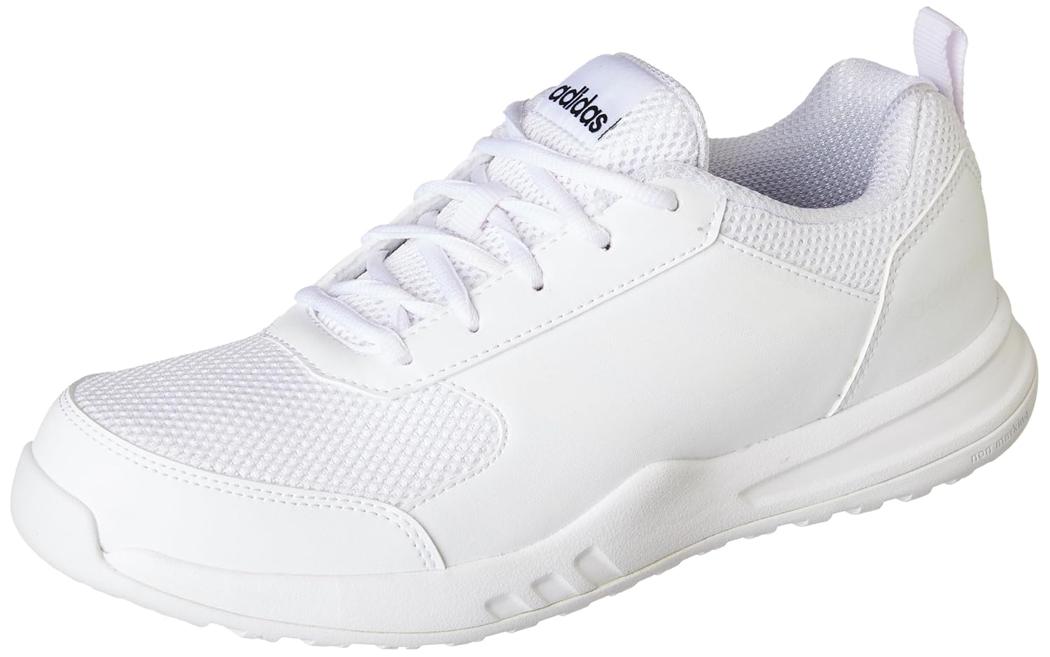 adidas Unisex-Child Element Lace Up School Uniform Shoe