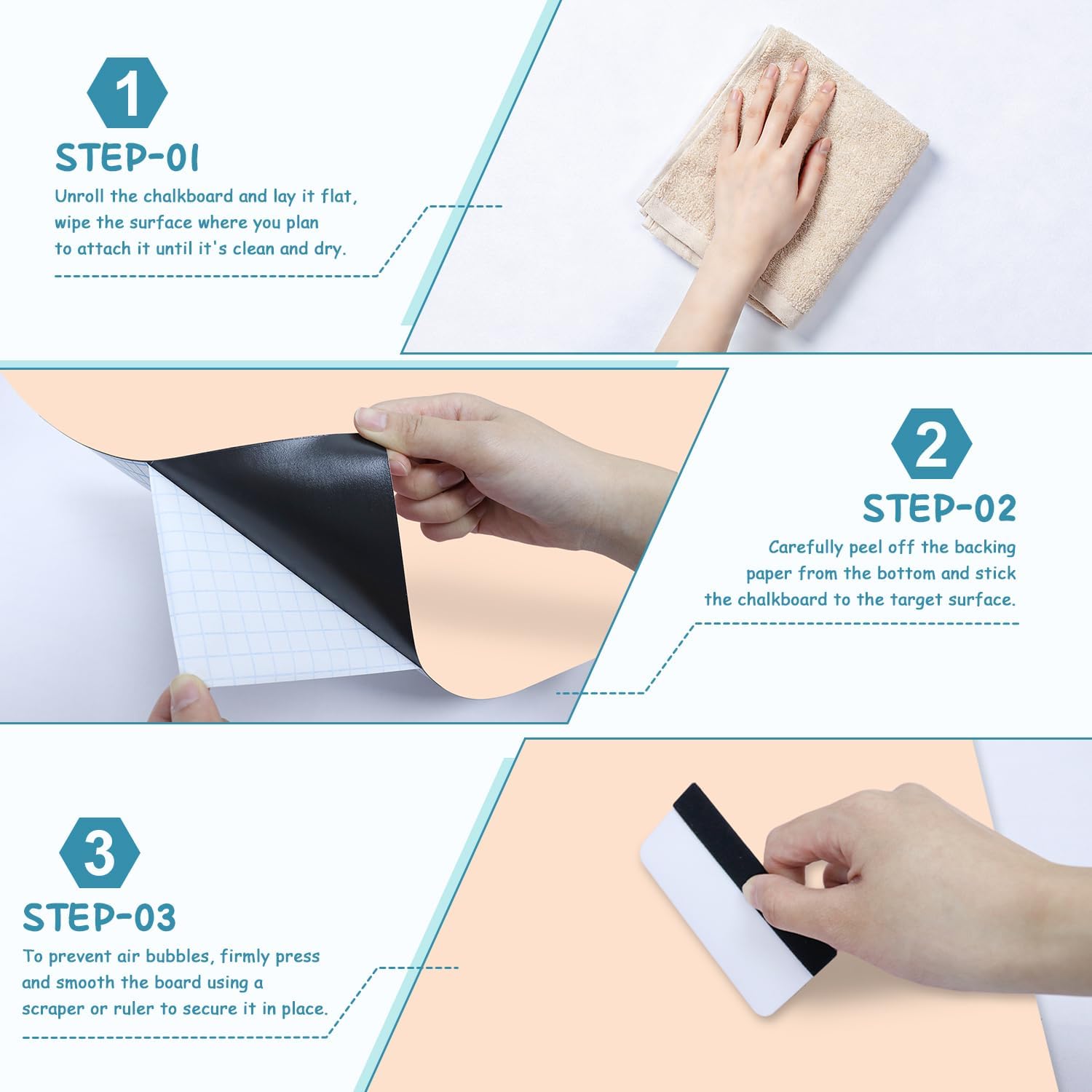 40" x 32" Magnetic Arch Wall Decal Milk Tea Magnetic Play Wall with Starter Kit Peel and Stick Chalk Board Wallpaper Magnet Wall Sticker for School Home Kids Playroom Large Chalkboard for Wall