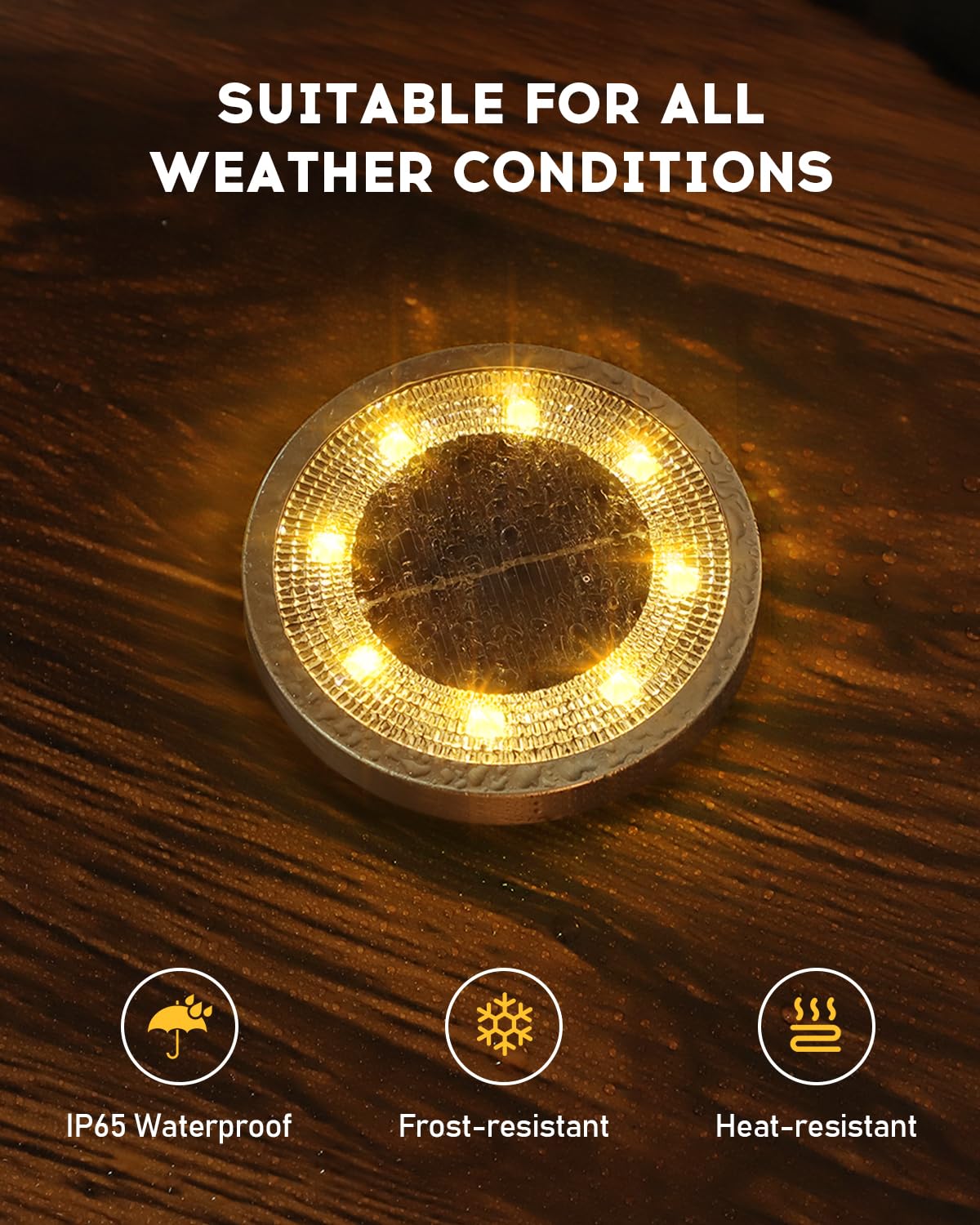 Vangue Solar Lights Outdoor Garden - Image 4