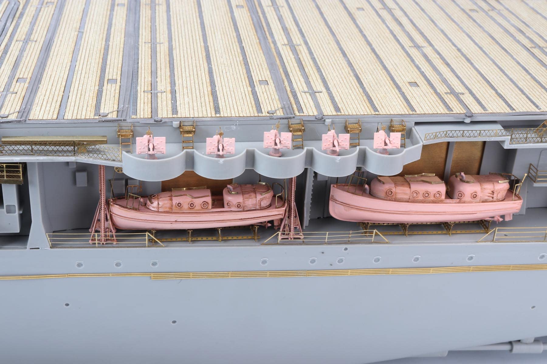 MK.1 Design 1/200 USS CV-6 Enterprise Holzdeck für Trompeter (nicht im Lieferumfang enthalten), Originalmodellbausatz, nur Detail-Up-Teile) (MD20023)