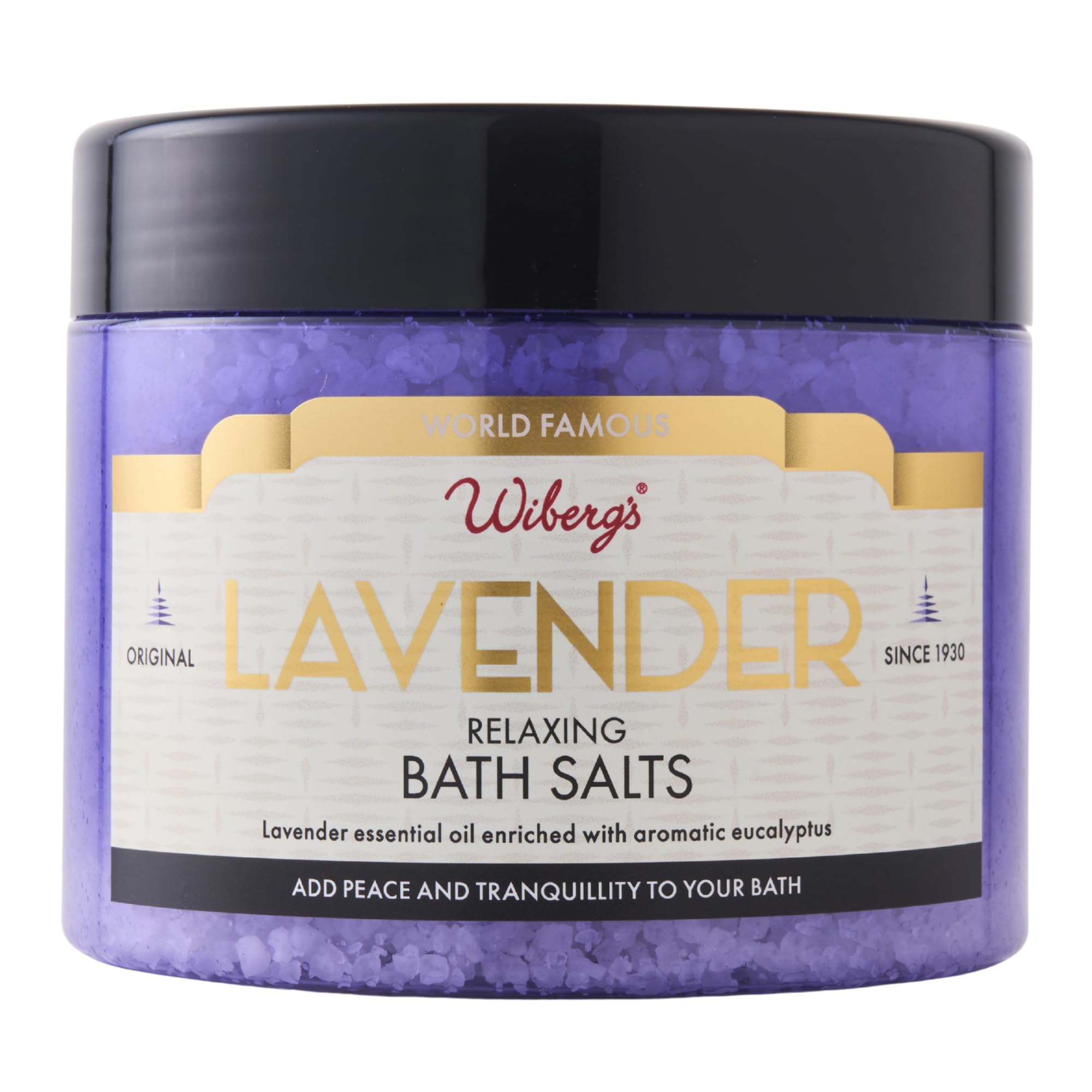 WIBERG'S Lavender Epsom Bath Salts for Muscle Relaxation | Bath Soak | 600g