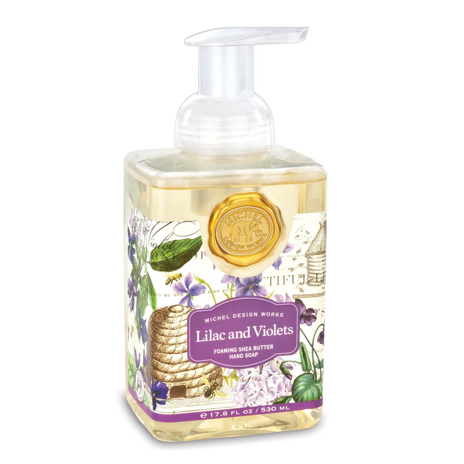 Michel Design Works Lilac & Violets Foaming Shea Butter Hand Soap 530ml