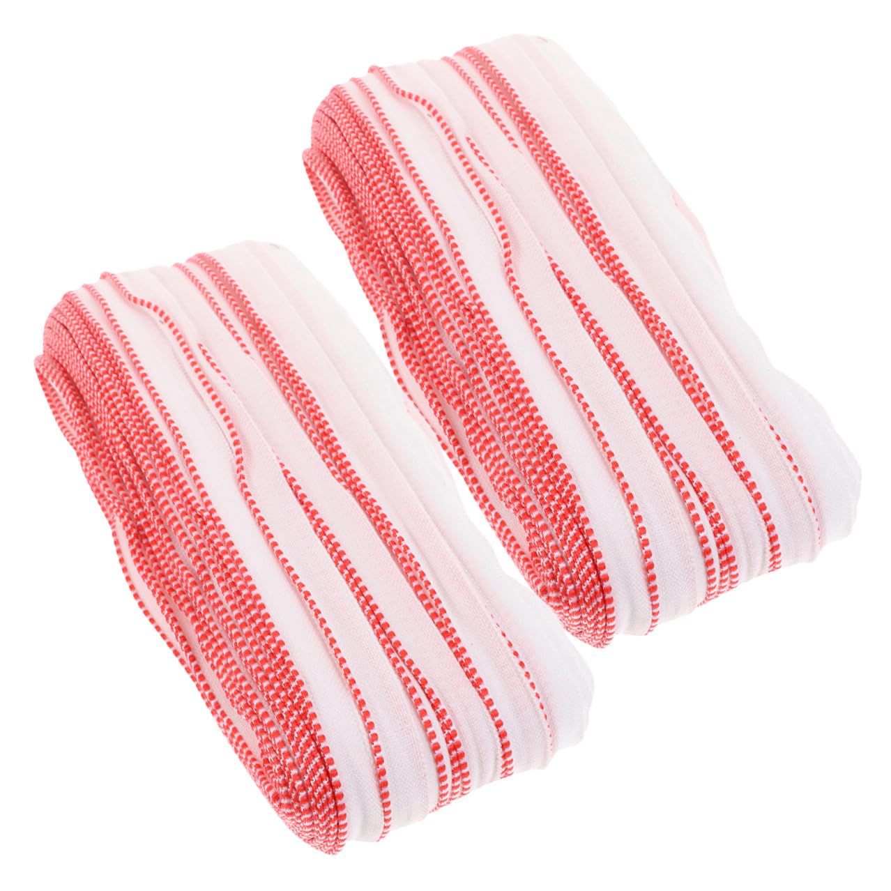 SUPVOX Ruban de Reliure en Polyester Tissé Serré 100 M Bandes Rouges et Blanches pour Reliure de Livres Kit 2 Pièces pour Décoration Réparation Fabrication D’albums Photo