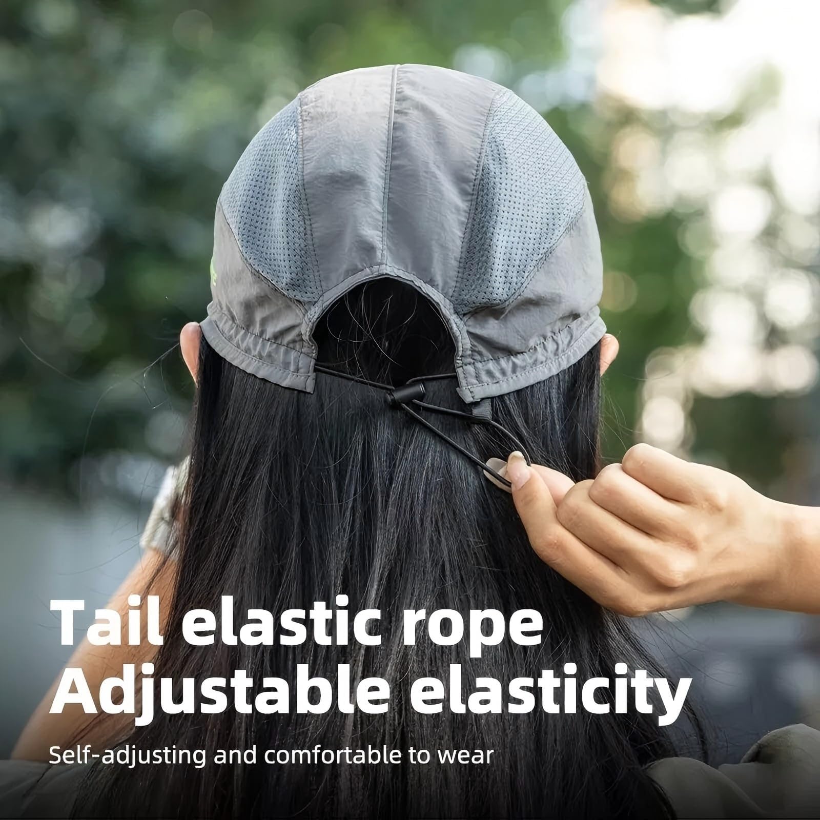 Gorro Plegable de Ciclismo UPF50+ para Hombre Mujer, Sombrero Transpirable Bajo Casco para Béisbol Running Senderismo Pesca Deporte al Aire Libre
