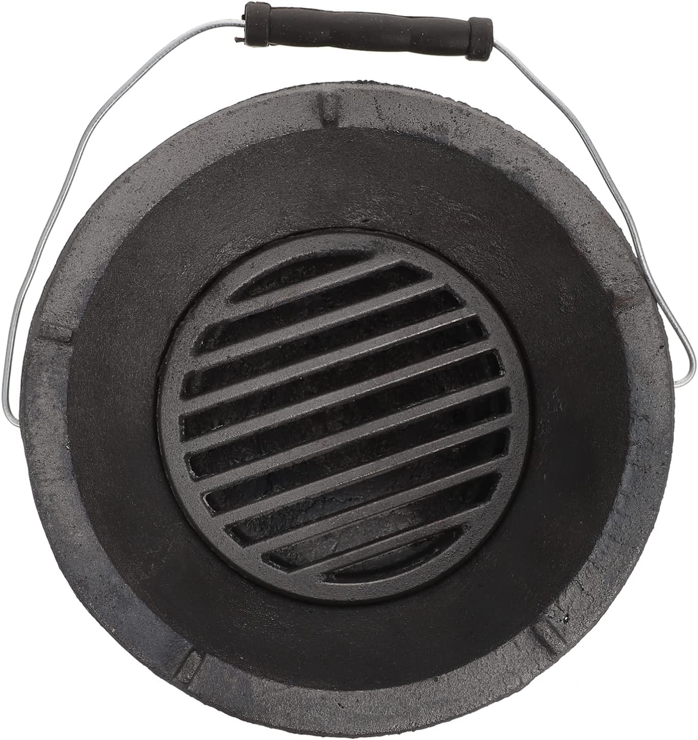 DOITOOL Cast Iron Charcoal Hibachi Grill, Portable Charcoal Grill for