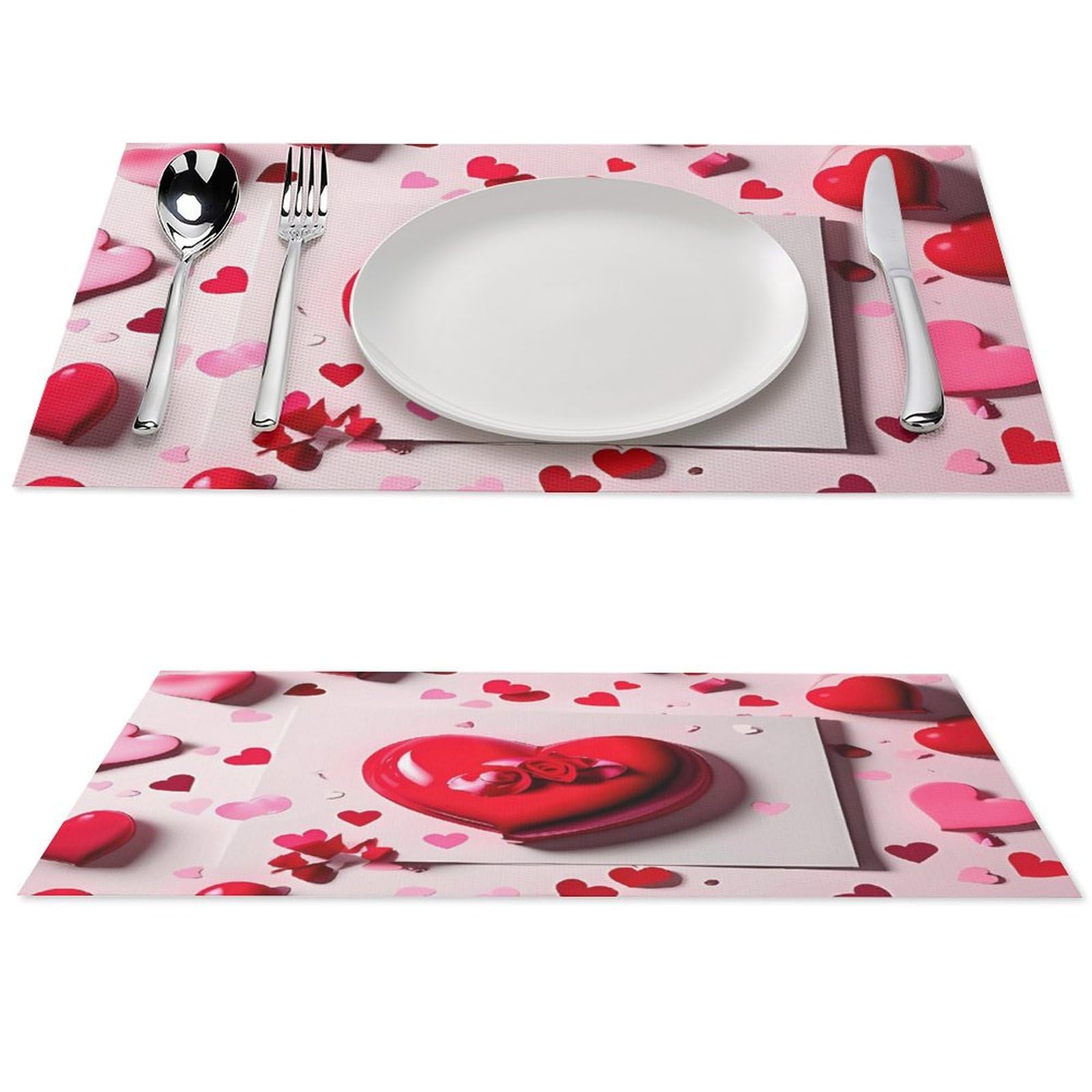 Sets de table antidérapants en PVC pour stopper les rayures sur la table de cuisine