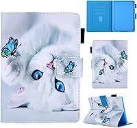 Vista 1 de Funda tipo libro para Kindle Paperwhite de 10ª/7ª/6ª/5ª generación, funda protectora ligera con ranuras para tarjetas, encendido automático