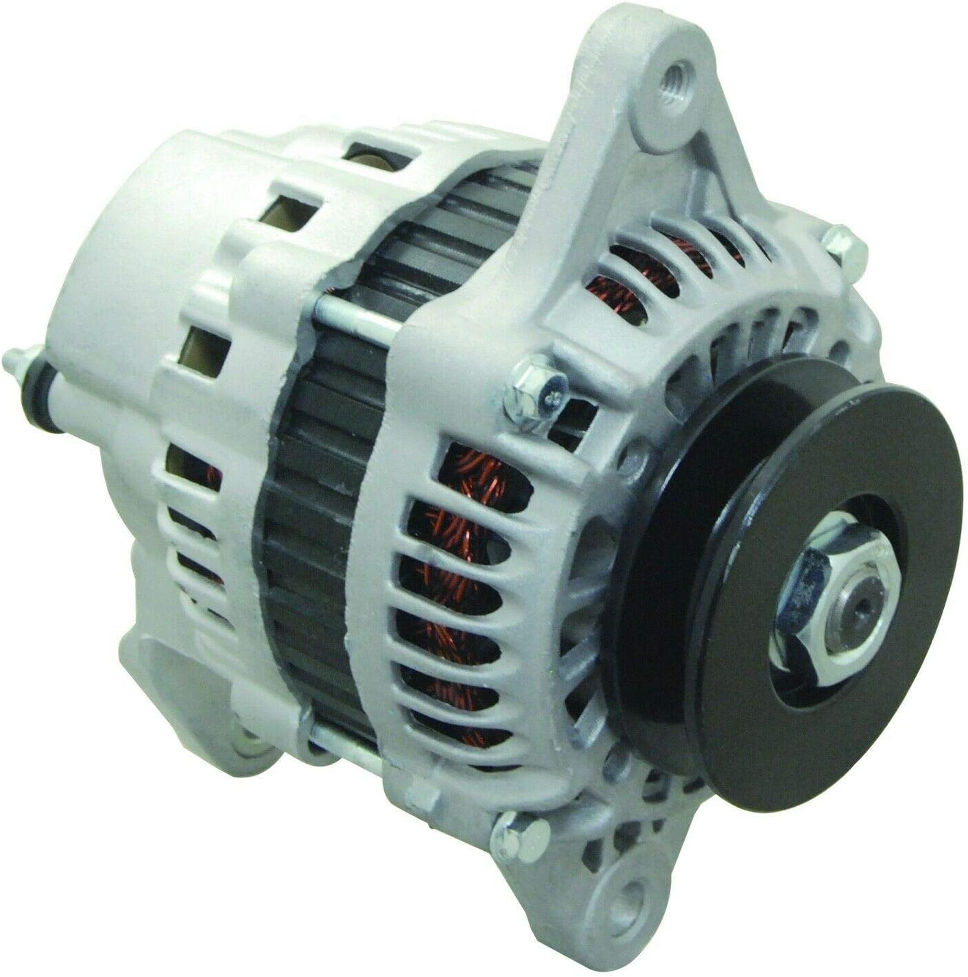 New Alternator for Mitsubishi Engines S4S, S4Q, S6S, S6Q 1994-2007 New Holland Workmaster 55 ISM 2.2L, 135ci, NH Diesel 2010 2011 2012 2013 A7TA1777 7TA1777ZC 87534066 185046380 SBA185046380 12861N