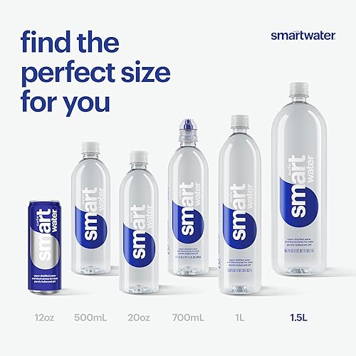 Miniatura 6 de smartwater vapor distilled premium water bottle, 1.5 Liter Bottle
