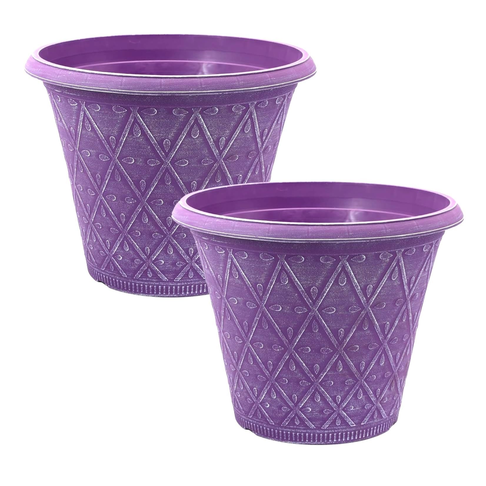 Prisma Purple Decorative 12" Raisin Planter