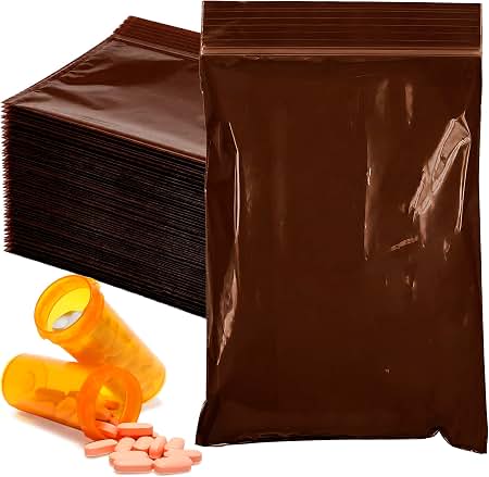 Amazon.com: APQ Supply Amber Zipper Bags, 2 x 3 Inches, Light