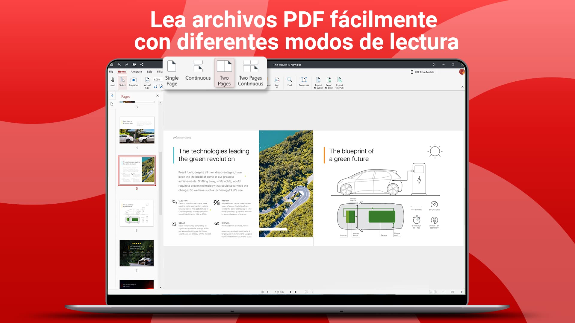 PDF Extra Lifetime - Editor de PDF profesional - 1 PC Windows / 1 Usuario / Licencia de Por Vida