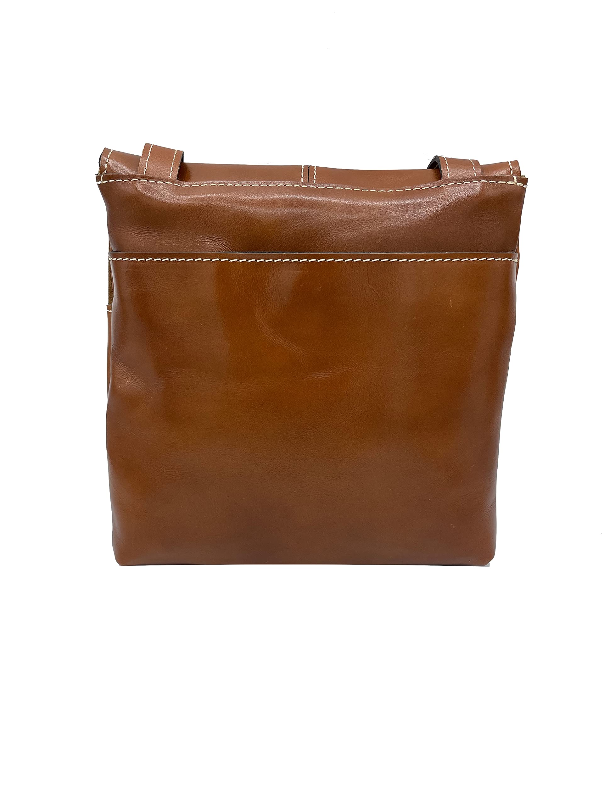 Patricia Nash Leather Granada Crossbody Bag Purse in Veg Tan