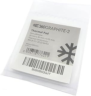 EC360® Graphite-2 20W/mK Pad thermique (30 x 30 x 0,05 mm Graphite-2)