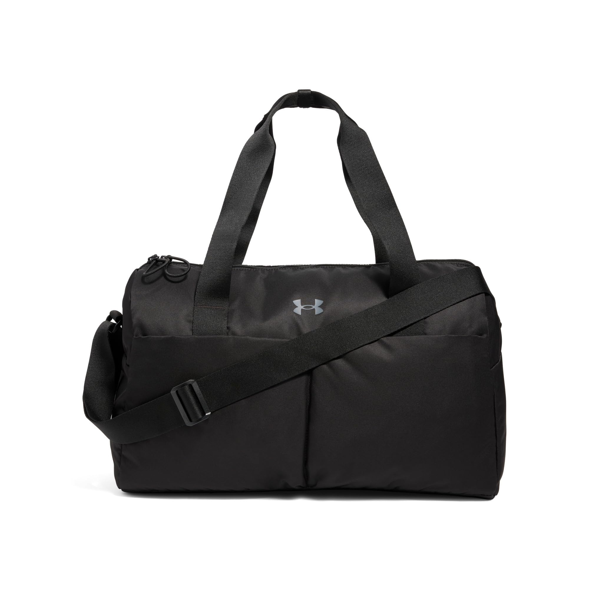 Under Armour Studio Lite - Bolsa de Lona para Mujer, Negro/​Castlerock, Talla única, Bolsa