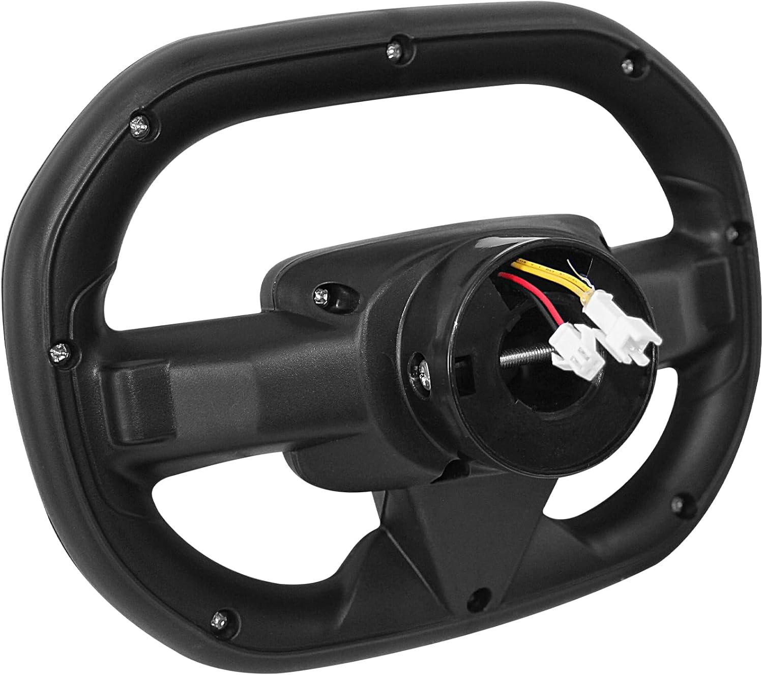 KerryYoo Go Kart Steering Wheel Accessories, Children's Electric Powered Ride On Toys Car Replacement Parts Steering Wheel