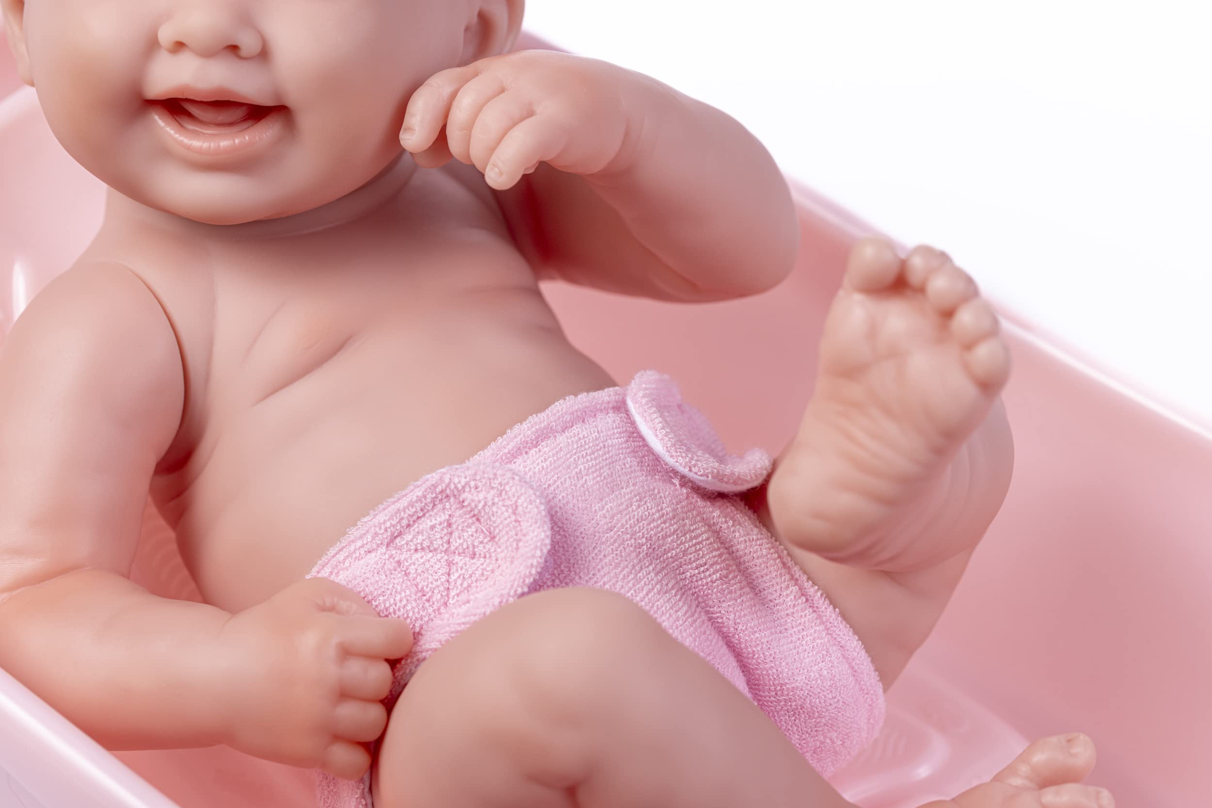 Berenguer 18570 Bambola Bebè nel Bagno, Caucasico
