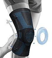 Vista 13 de NEENCA Rodillera profesional para alivio del dolor de rodilla, manga de compresión médica para rodilla, soporte de rodilla con tecnología de tejido