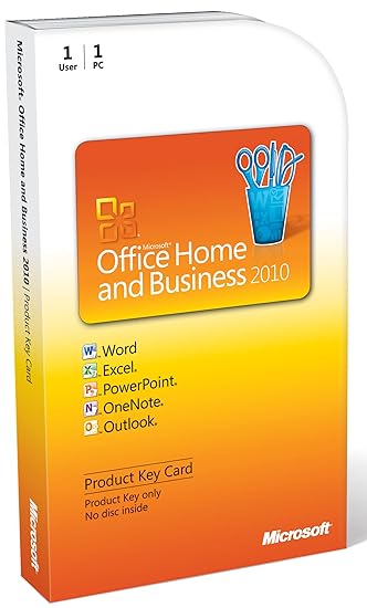 Microsoft Office Home Business 10 Key Card 1pc 1user Software Amazon Com Microsoft Office Home Business 10 Key Card 1pc 1user Software Amazon Com