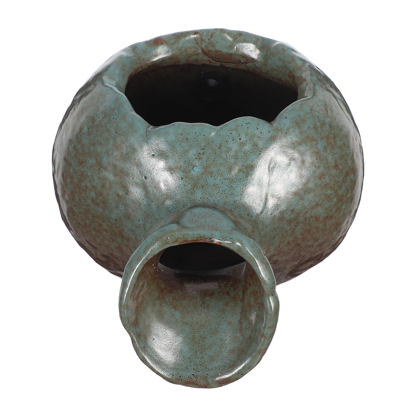 ERINGOGO Vaso di Ceramica Decorativo di Circolazione Acqua Ornamenti per Acquari per Vasche d Acqua Fontane da Giardino e Arredamento da Interno